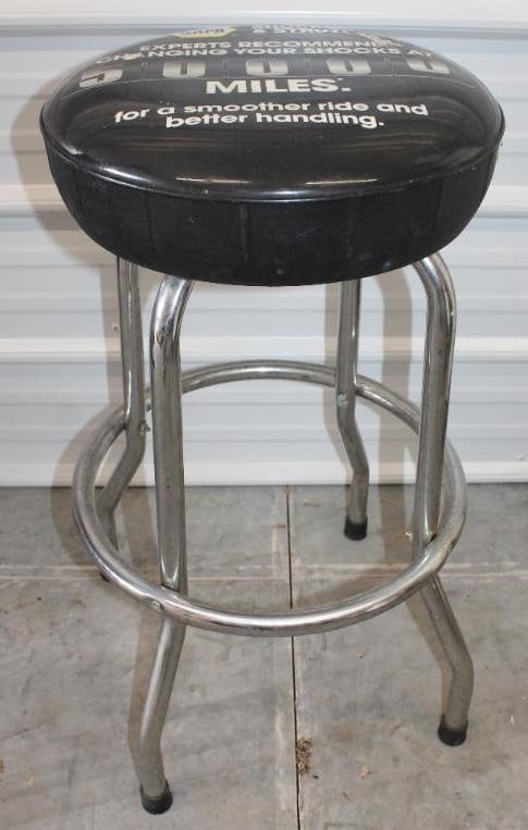 Napa Shocks & Struts Advertising Stool (1 of 3)