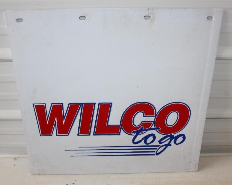 Wilco To Go Advertising Semi Truck Mud Flap: 23.5" x 22"