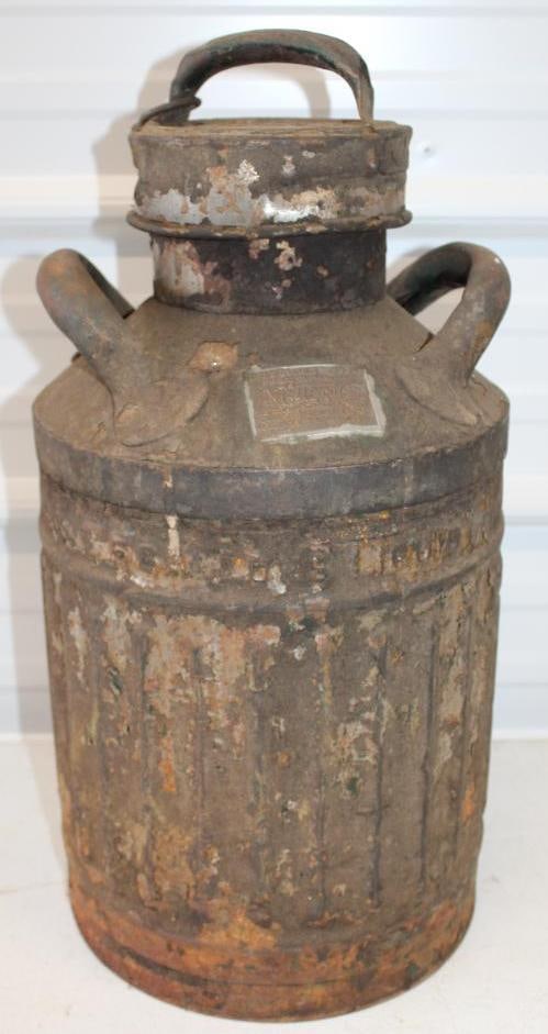 Ellisco "230" 5 Gallon Fluted Bulk Oil Can (1 of 6)