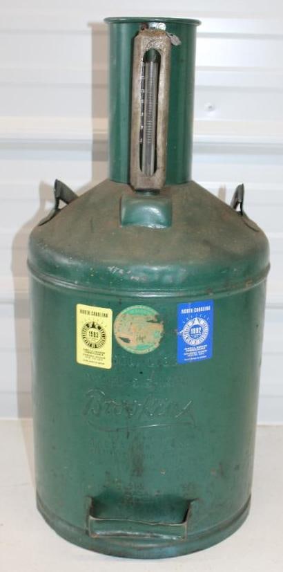Embossed Brookins Model 315 - 5 Gallon Bulk Oil Can (1 of 5)