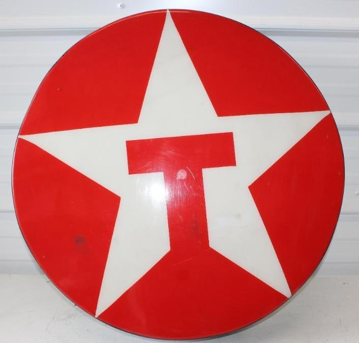 Texaco Star Gas Station Light Up Advertising Sign (1 of 6)