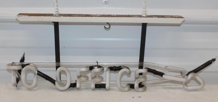 "To Office" Directional Light Up Neon Sign (1 of 5)
