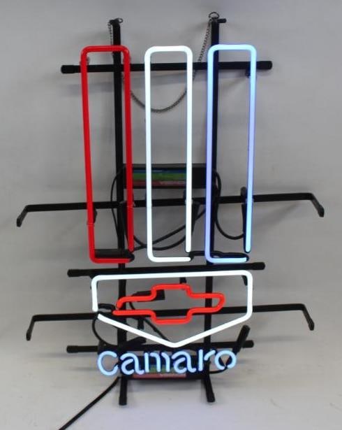 Chevy Camaro Light Up Window Neon (1 of 6)