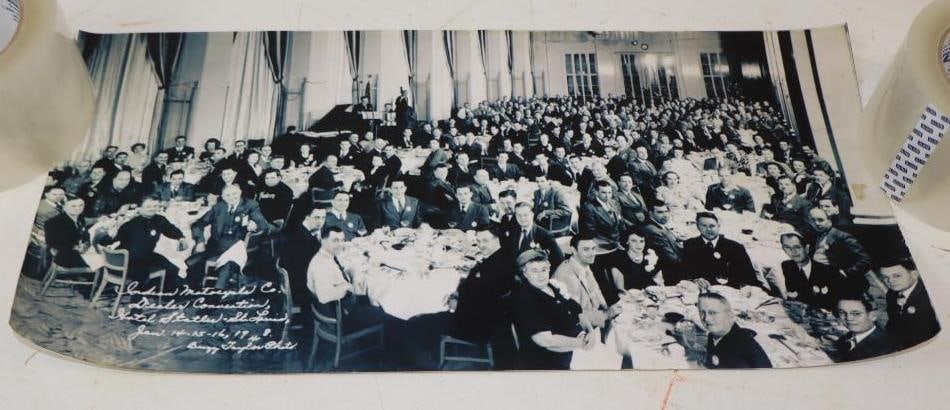 1948 Indian Motorcycle Co. Dealer Convention Photo: 18.5x9