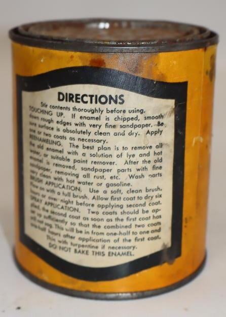 Harley-Davidson Motorcycle Quick Drying Enamel Paint Can - 2