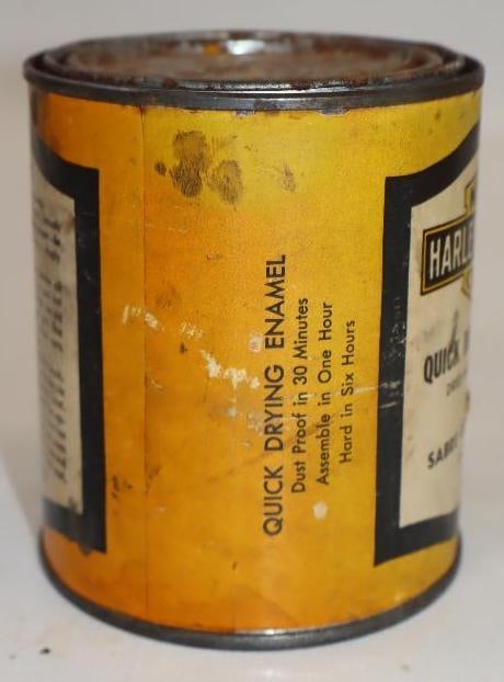 Harley-Davidson Motorcycle Quick Drying Enamel Paint Can - 3