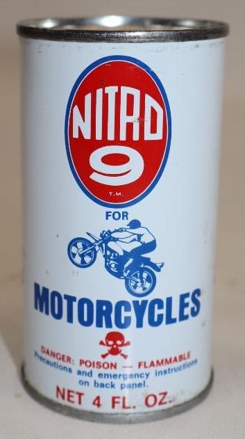 Nitro 9 Motorcycle Fuel Additive Can (1 of 3)