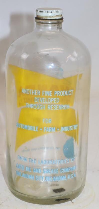 Wanda Glass Quart Oil Bottle - 2