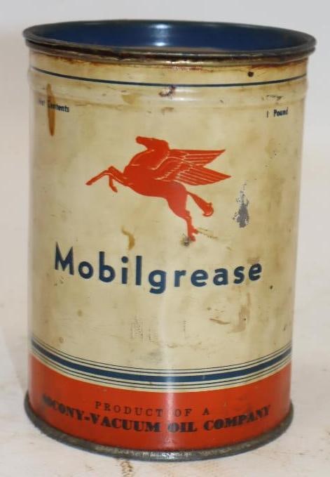 Mobilgrease 1lb Grease Can (1 of 2)