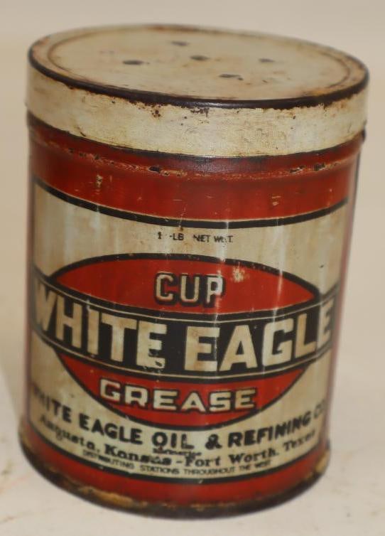 White Eagle 1lb Grease Can - 2