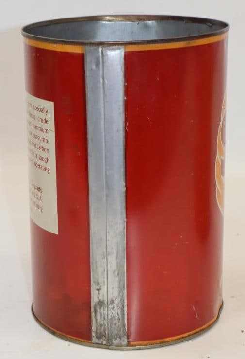 Shell Penn 5 Quart Metal Oil Can - 4