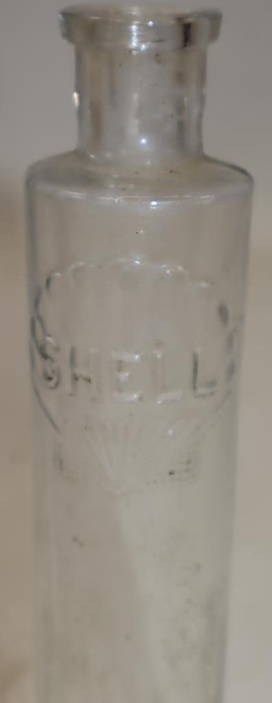 Embossed Shell Oil Sample Bottle - 2