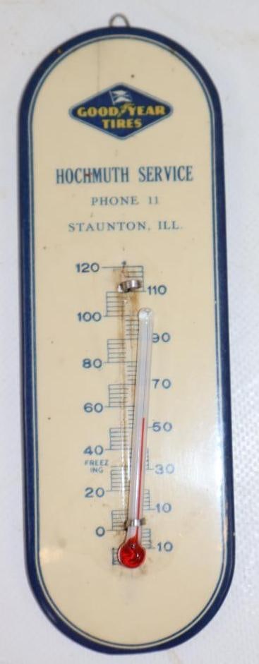 Goodyear Tires TOC Advertising Thermometer (1 of 2)