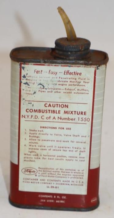 Fomoco Ford Penetrating Fluid Half Pike Can - 2