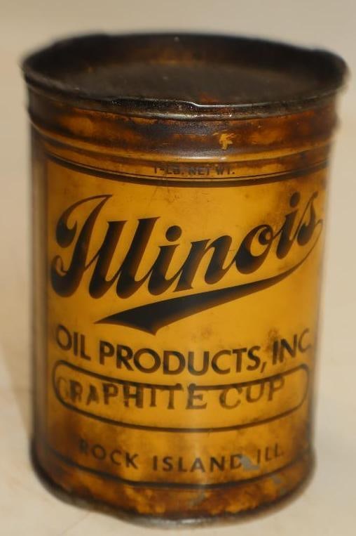 Illinois 1 lb Grease Can - 2