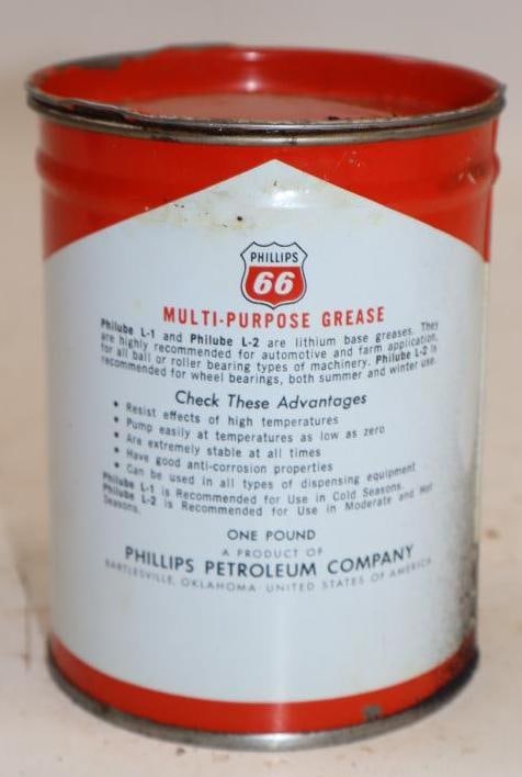 Phillips 66 1 lb Grease Can - 2