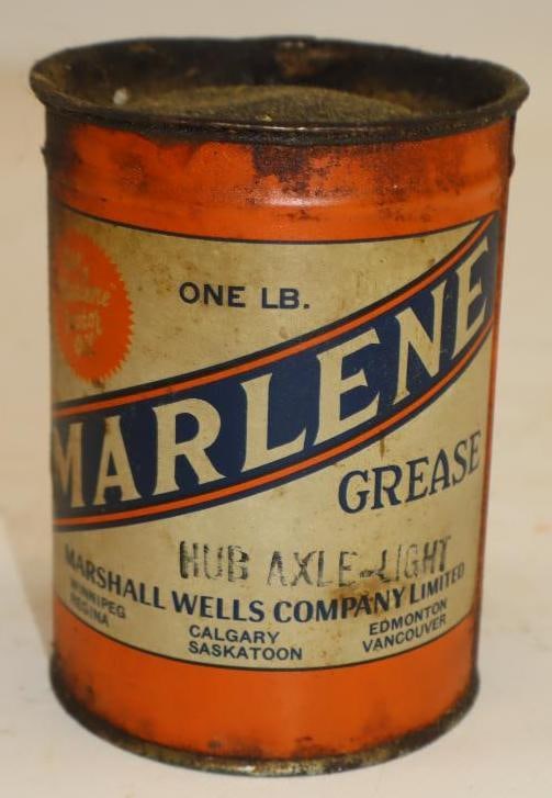 Marlene 1 lb Grease Can - 2