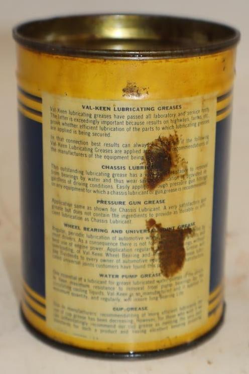 Val-Keen 1 lb Grease Can - 2