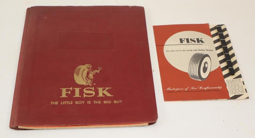 Group of 2 Fisk Tire Advertising Folder & Safti-Flight Brochure (1 of 5)