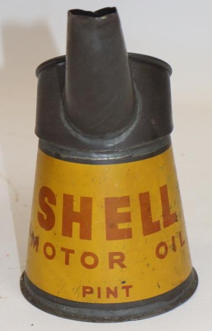 Shell Motoroil 1 Pint Pour Can - 2