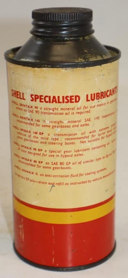 Shell Specialized Lubricant Cone Top Pint Can - 3