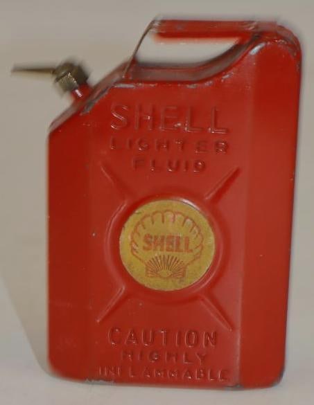 Shell Gas Can Shaped Lighter Fluid Can - 2