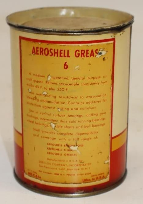 Aero Shell 1 lb Grease Can - 3