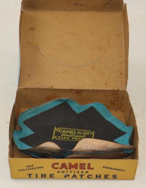 Camel Unitized Tire Patch Counter Top Display - 2
