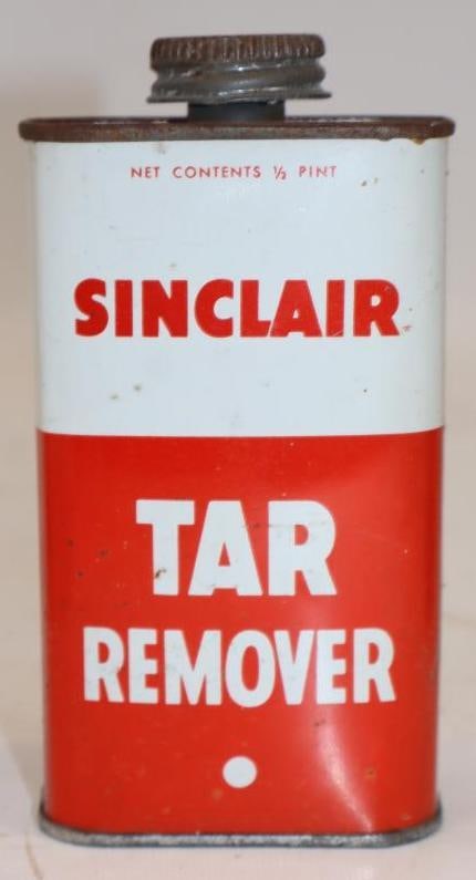 Sinclair Tar Remover Half Pint Oil Can (1 of 2)