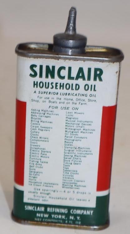 Sinclair Leadtop Handy Oiler Can - 2