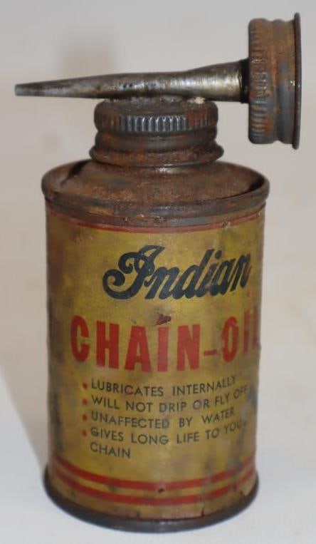 Indian Chain Handy Oiler Can: 4 oz