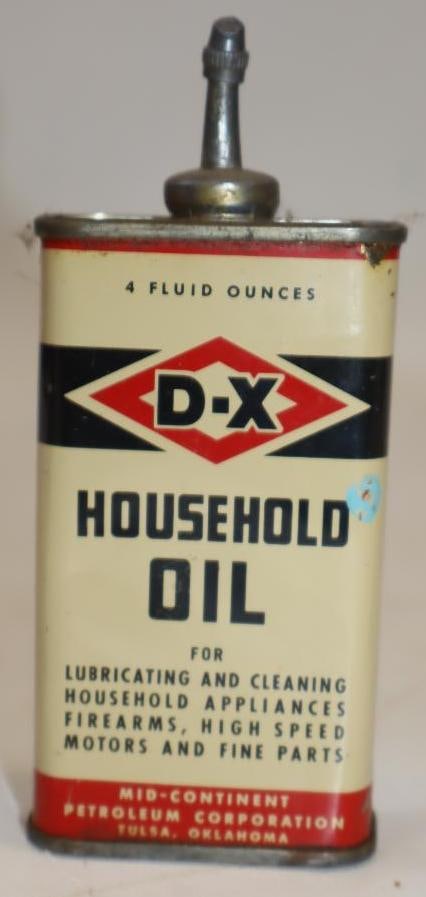 D-X Mid Continent Leadtop Handy Oiler Can: 4 oz