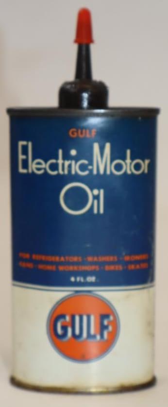 Gulf Oval Electric Oiler Can: 4 oz