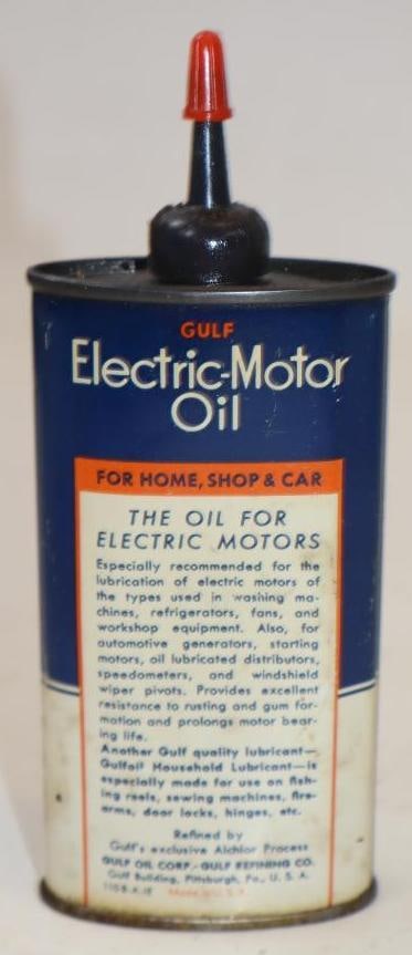 Gulf Oval Electric Oiler Can - 2
