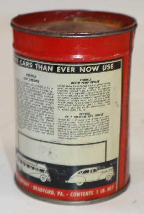 Special Purpose Kendall 1 lb Grease Can - 2