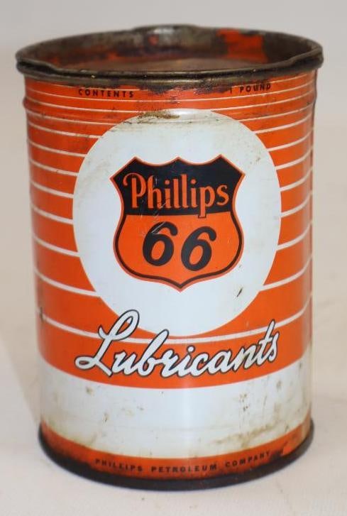 Phillips 66 - 1 lb Grease Can (1 of 2)