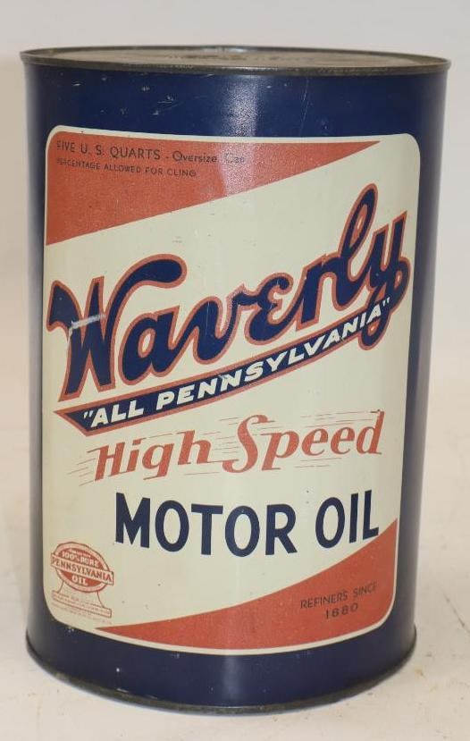 Waverly 5 Quart Oil Can (1 of 3)