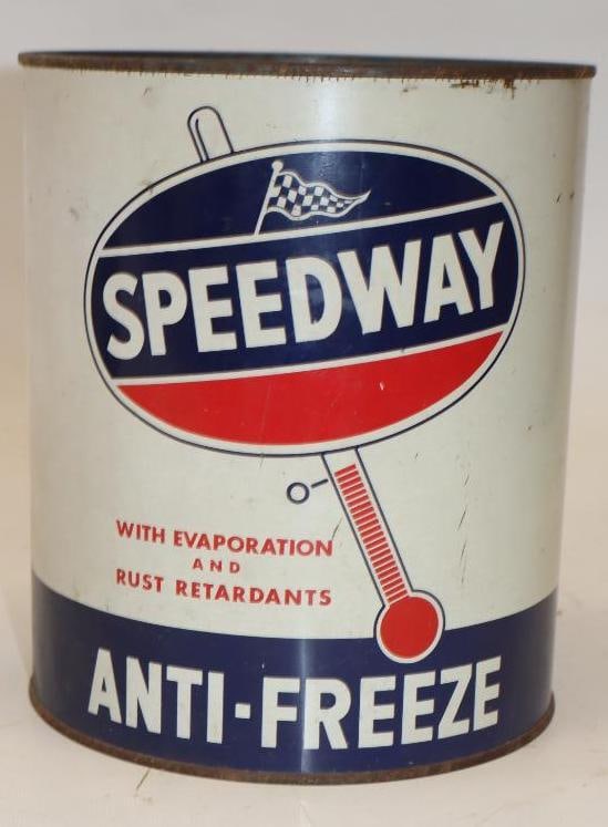 Speedway 1 Gallon Antifreeze Oil Can (1 of 3)