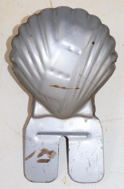 Embossed Shell Advertising License Plate Topper - 2