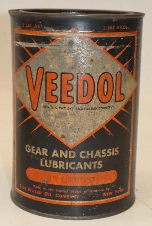 Veedol Starburst 5 lb Grease Can (1 of 4)