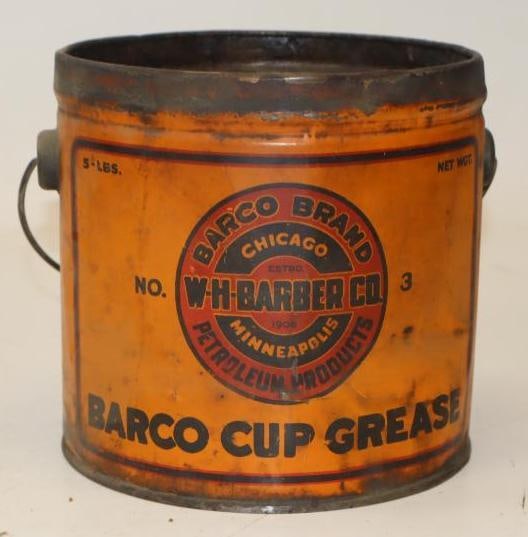 Barco W-H-Barber 5 lb Grease Can (1 of 4)
