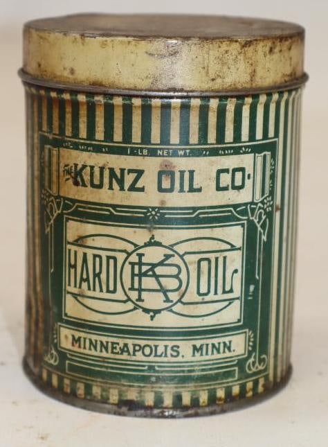 Kunz 1 lb Grease Can: 16 oz empty