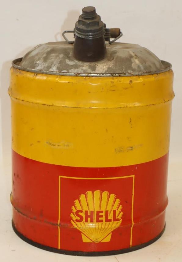 Shell 5 Gallon Oil Can (1 of 4)