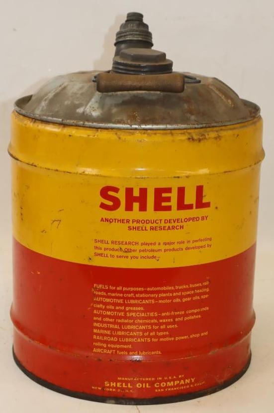 Shell 5 Gallon Oil Can - 3