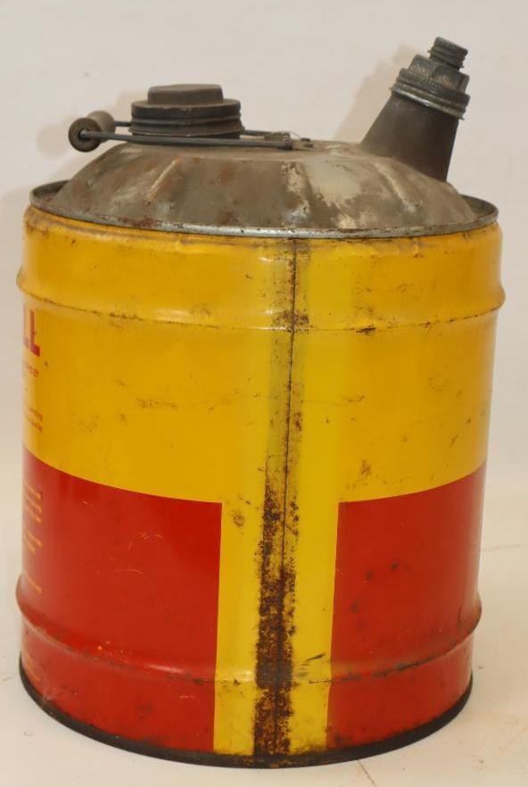 Shell 5 Gallon Oil Can - 4