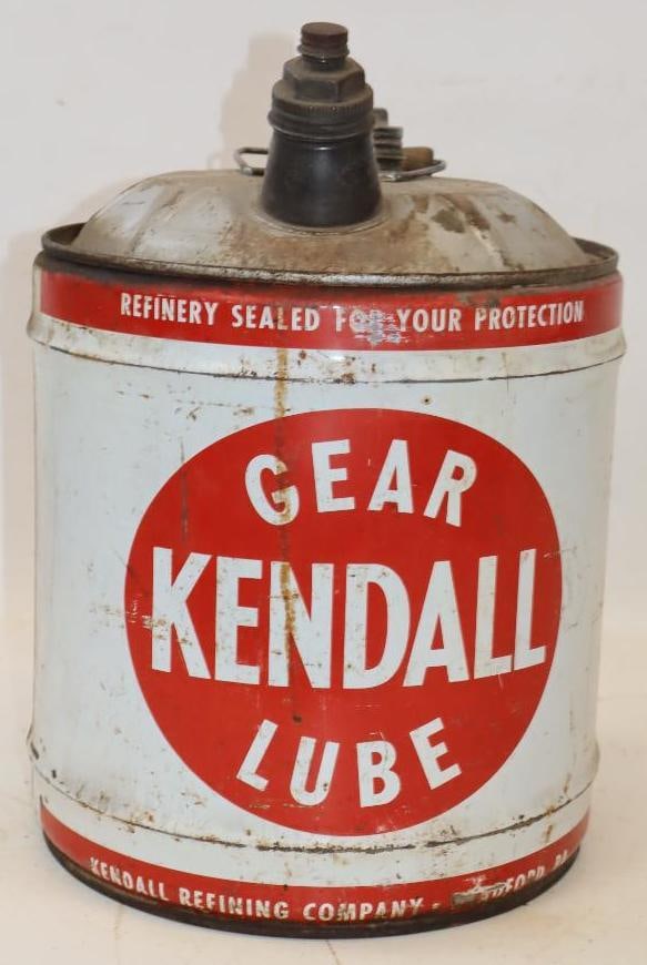 Kendall Gearlube 5 Gallon Oil Can (1 of 4)