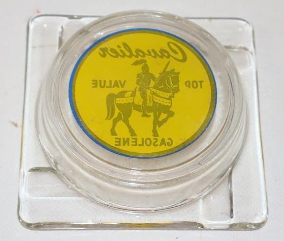 Top Value Cavalier Gasoline Advertising Ashtray - 3