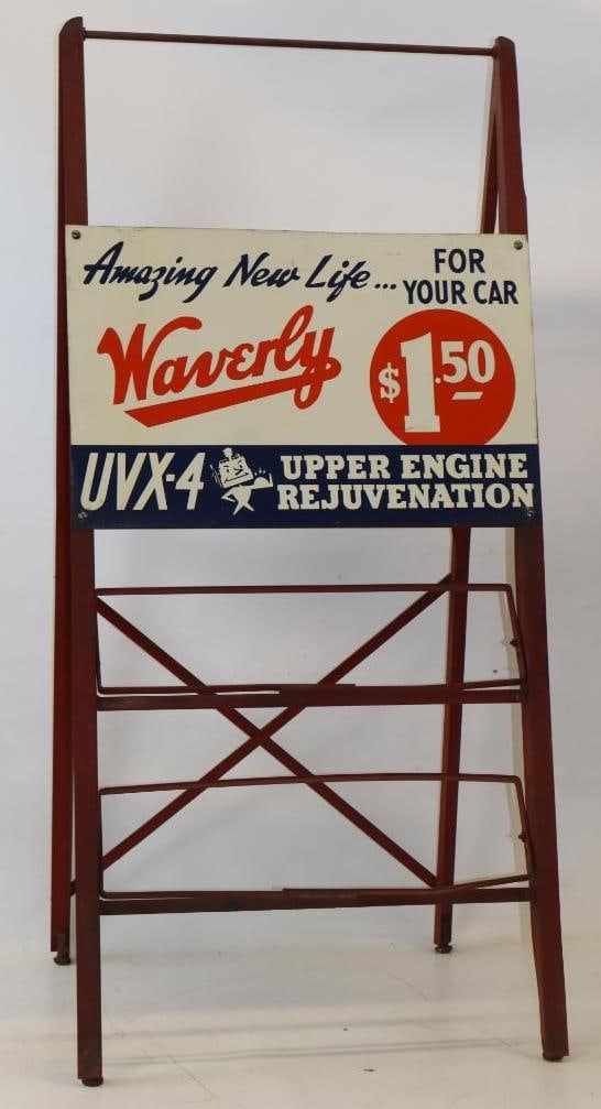 Waverly UVX-4 Metal Advertising Display Rack (1 of 8)