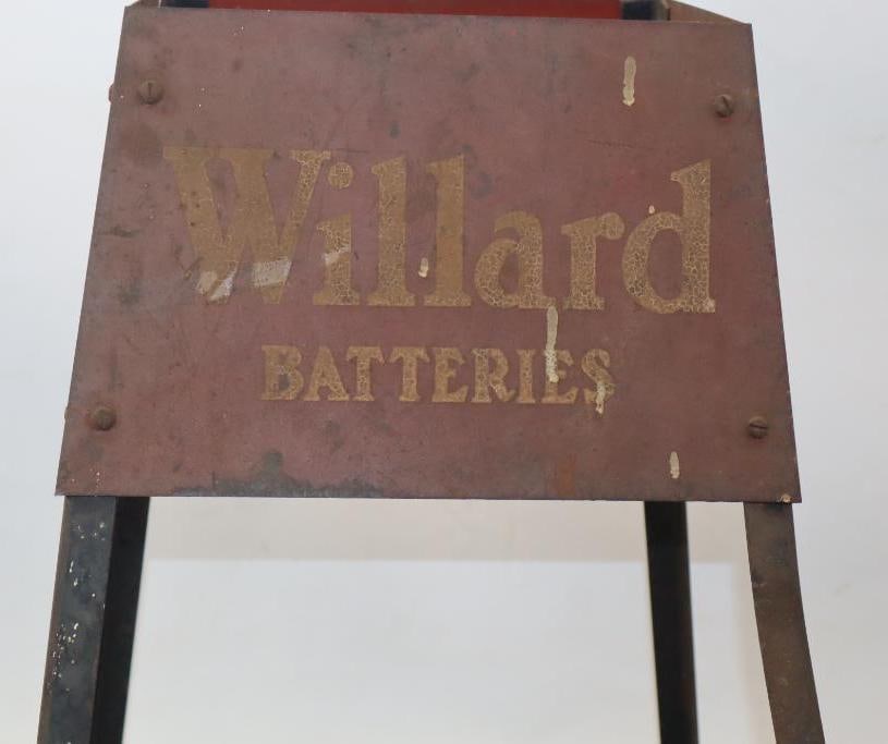 Willard Batteries Product Display Rack - 2