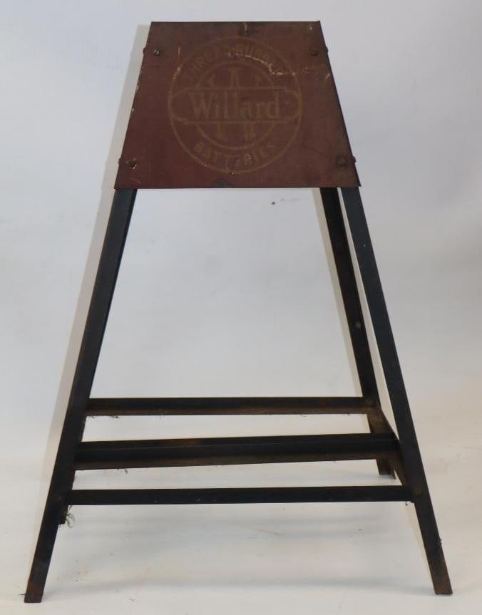 Willard Batteries Product Display Rack - 4